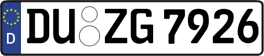 DU-ZG7926