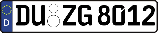 DU-ZG8012