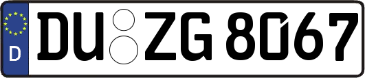 DU-ZG8067