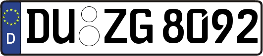 DU-ZG8092