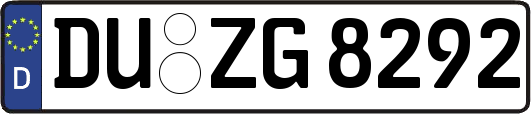 DU-ZG8292
