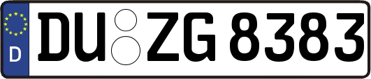 DU-ZG8383