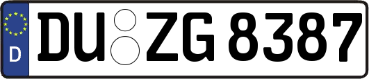 DU-ZG8387