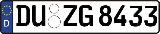 DU-ZG8433