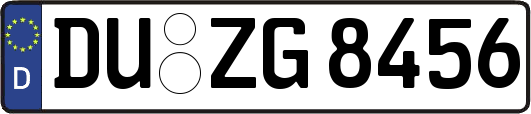 DU-ZG8456