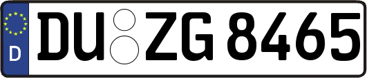 DU-ZG8465