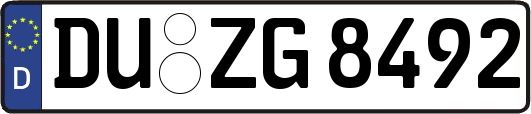 DU-ZG8492