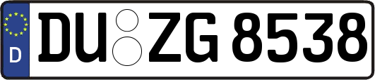DU-ZG8538