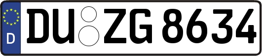 DU-ZG8634