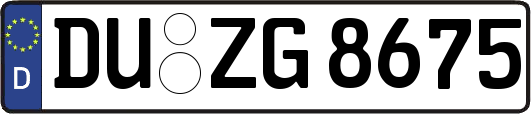 DU-ZG8675