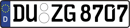 DU-ZG8707