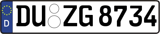 DU-ZG8734