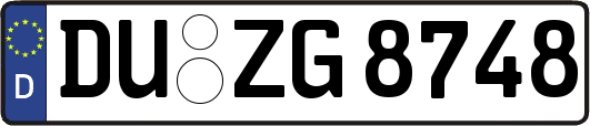 DU-ZG8748