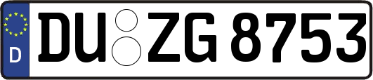 DU-ZG8753