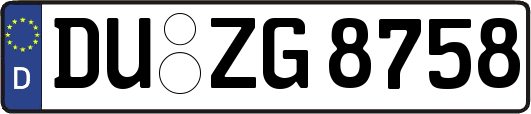 DU-ZG8758