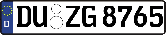 DU-ZG8765