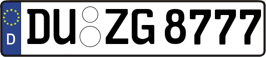 DU-ZG8777