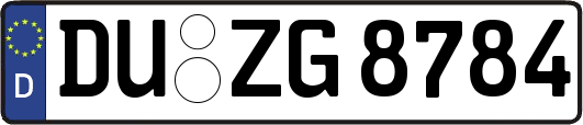 DU-ZG8784