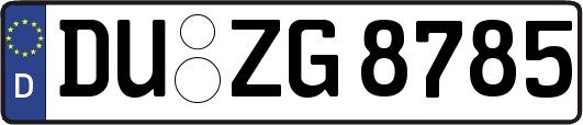 DU-ZG8785