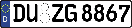 DU-ZG8867