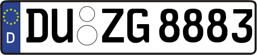 DU-ZG8883