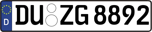 DU-ZG8892