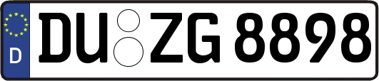 DU-ZG8898