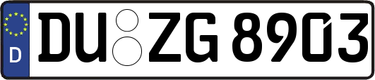 DU-ZG8903