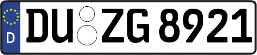 DU-ZG8921