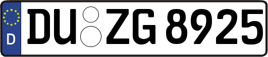 DU-ZG8925