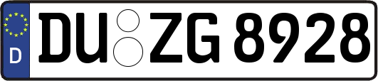 DU-ZG8928