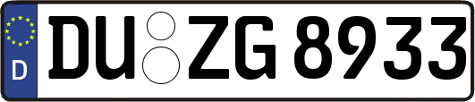 DU-ZG8933