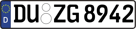 DU-ZG8942