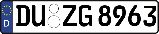 DU-ZG8963