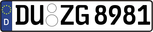 DU-ZG8981
