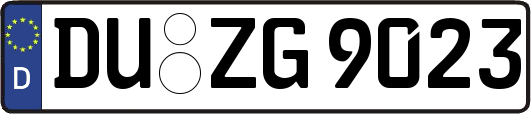 DU-ZG9023