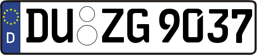 DU-ZG9037