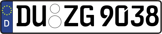 DU-ZG9038
