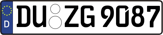 DU-ZG9087