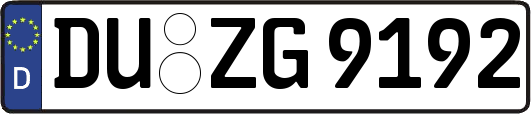 DU-ZG9192