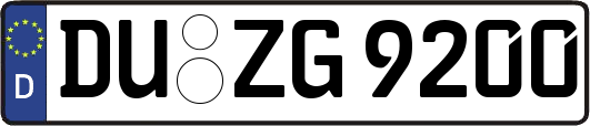 DU-ZG9200