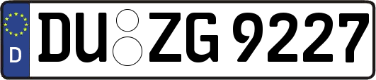 DU-ZG9227