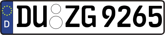 DU-ZG9265