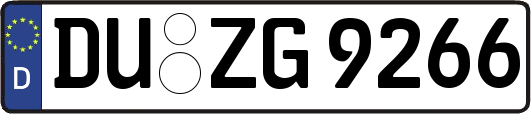 DU-ZG9266