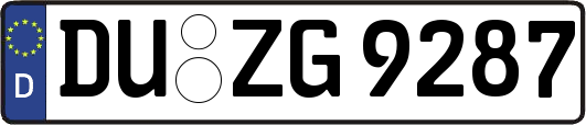 DU-ZG9287