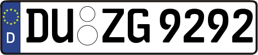 DU-ZG9292