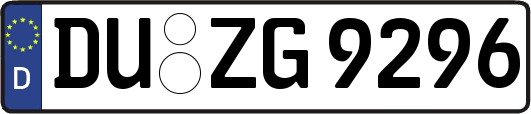 DU-ZG9296
