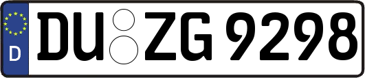 DU-ZG9298