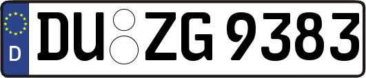 DU-ZG9383