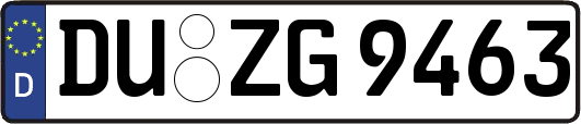 DU-ZG9463